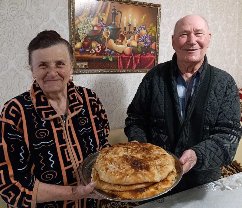 Кухарка Марія Саракій з чоловіком Олексієм