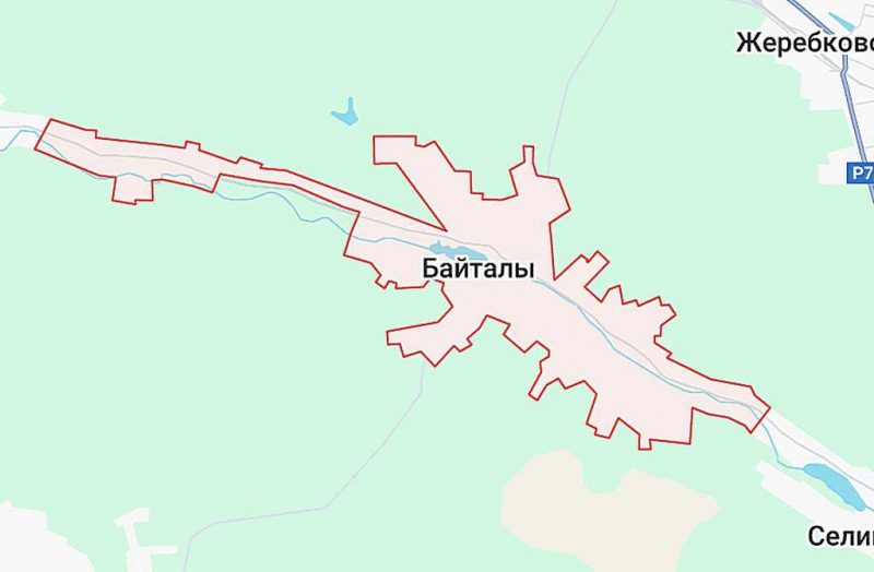 Байтали карта