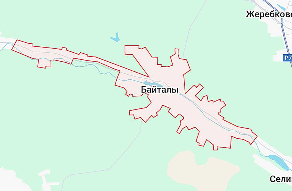 Байтали карта