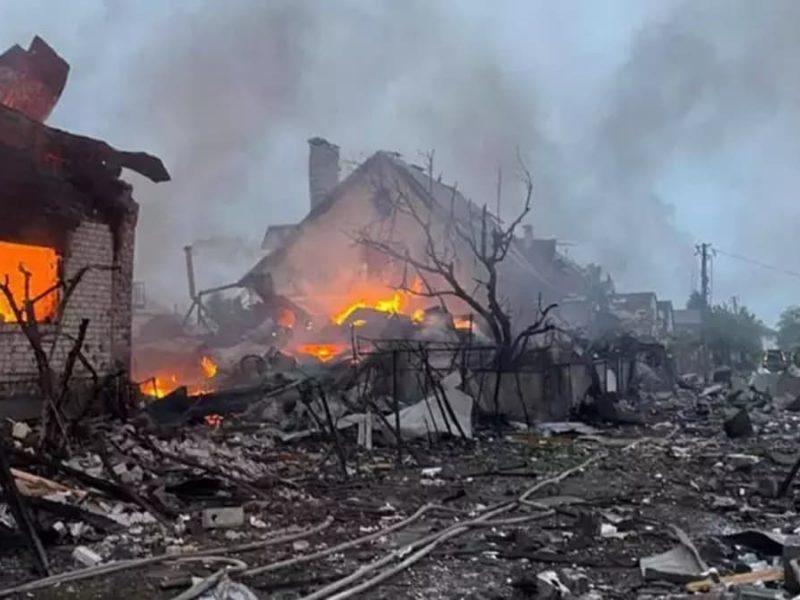 Россия провела самый массовый обстрел с начала войны: снесены целые улицы
