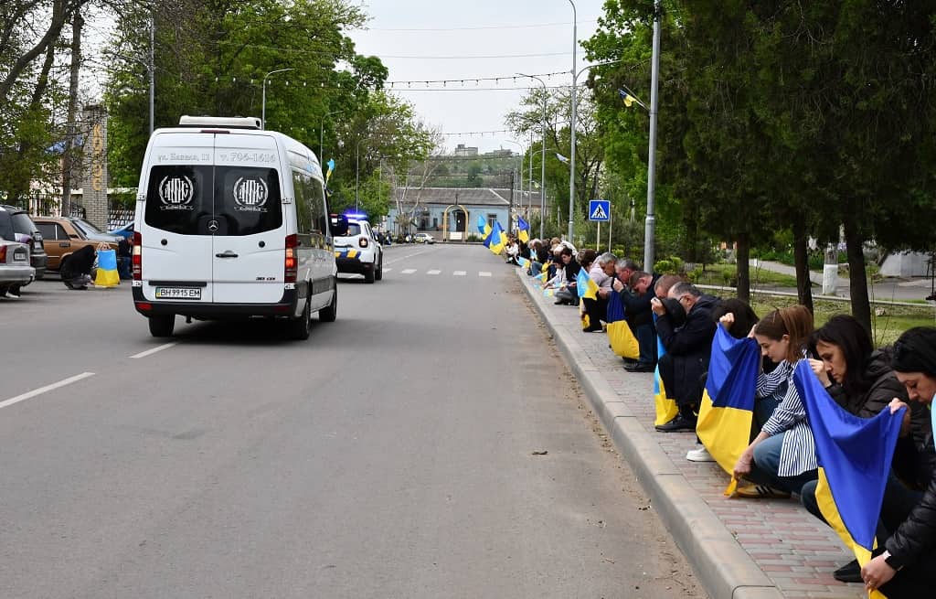 В Одесской области отдали дань памяти двум защитникам