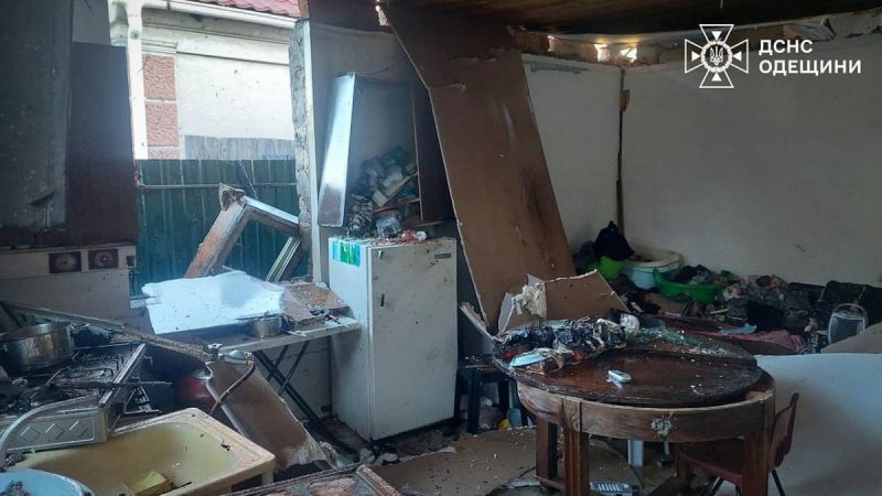 В доме одессита взорвался газ