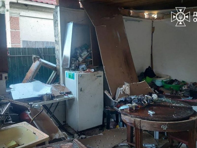 В доме одессита взорвался газ