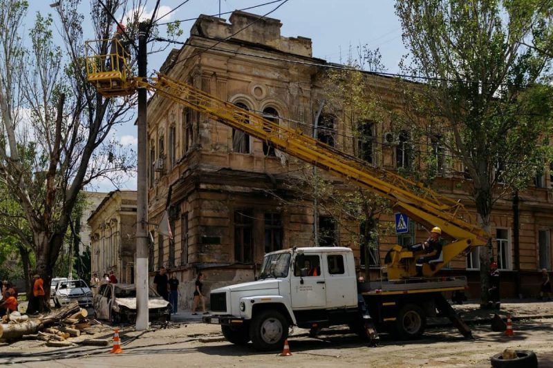 Одесса подсчитывает ущерб после атаки дронов, 17 июня 2025