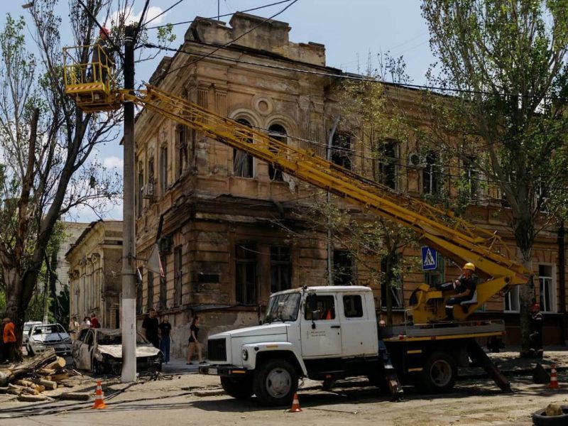 Одесса подсчитывает ущерб после атаки дронов, 17 июня 2025
