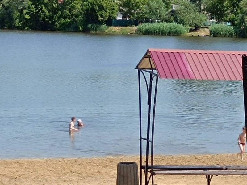 Пляж в Балте