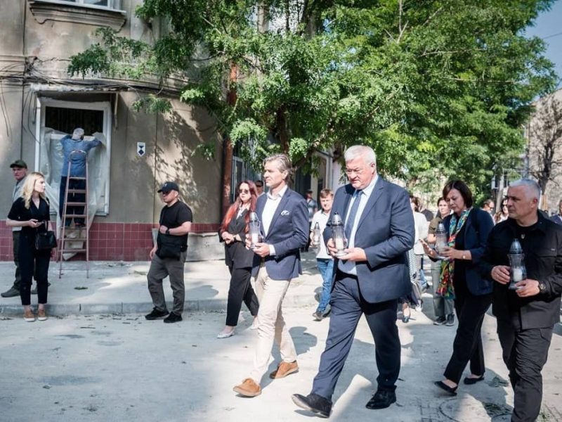 Визит в Одессу иностранной делегации