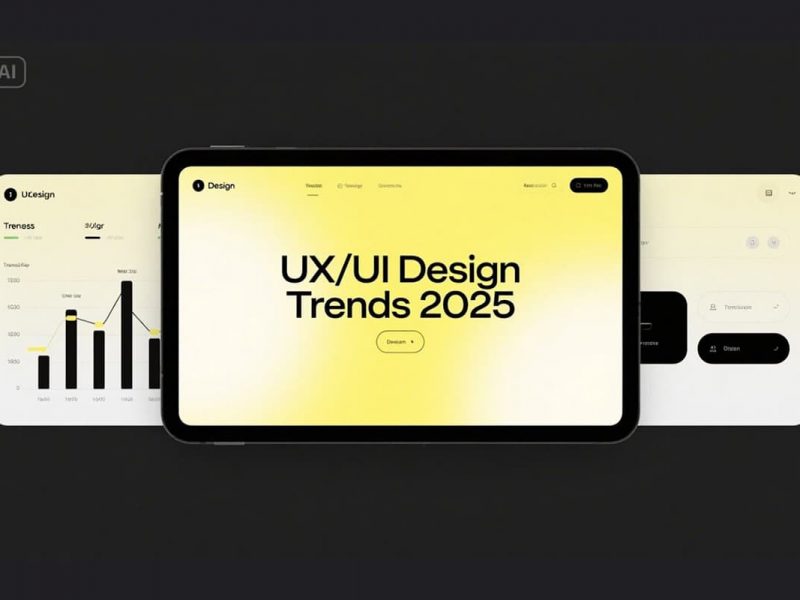 тренды UX/UI-дизайна 2025