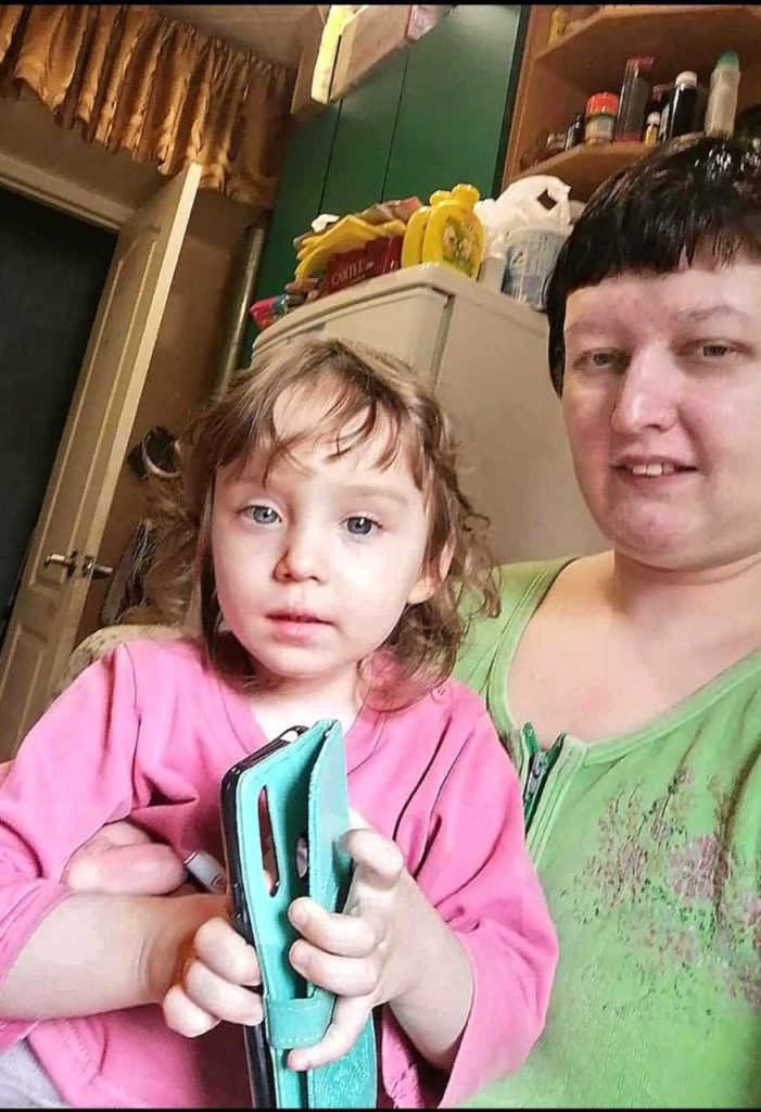Ніна Міхнюк з дочкою Настею
