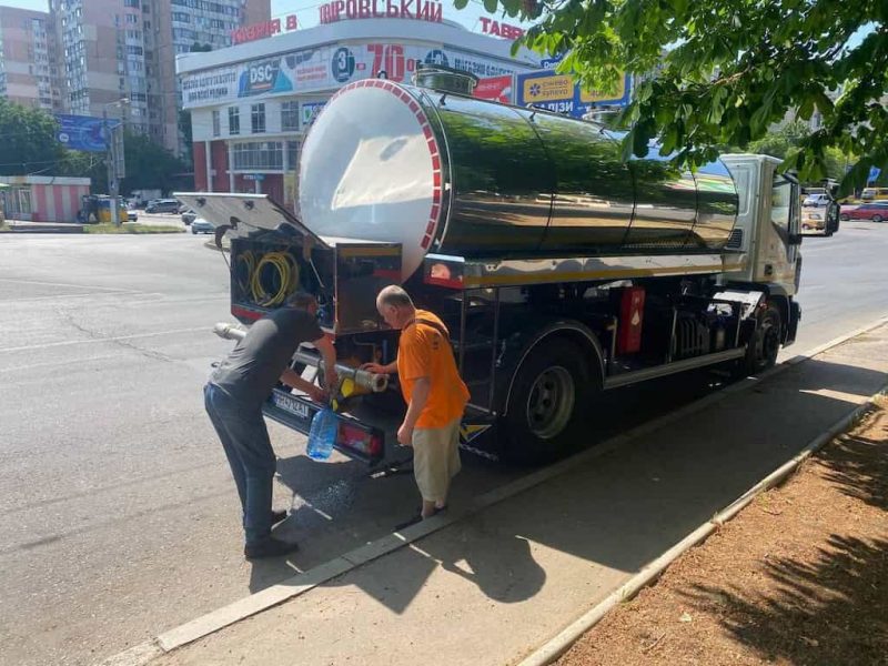 подвоз воды