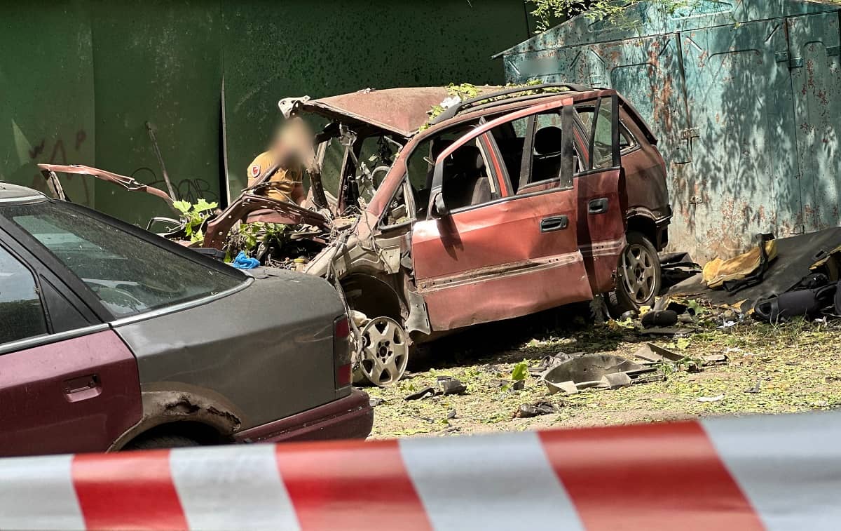 Подрыв авто в Одессе