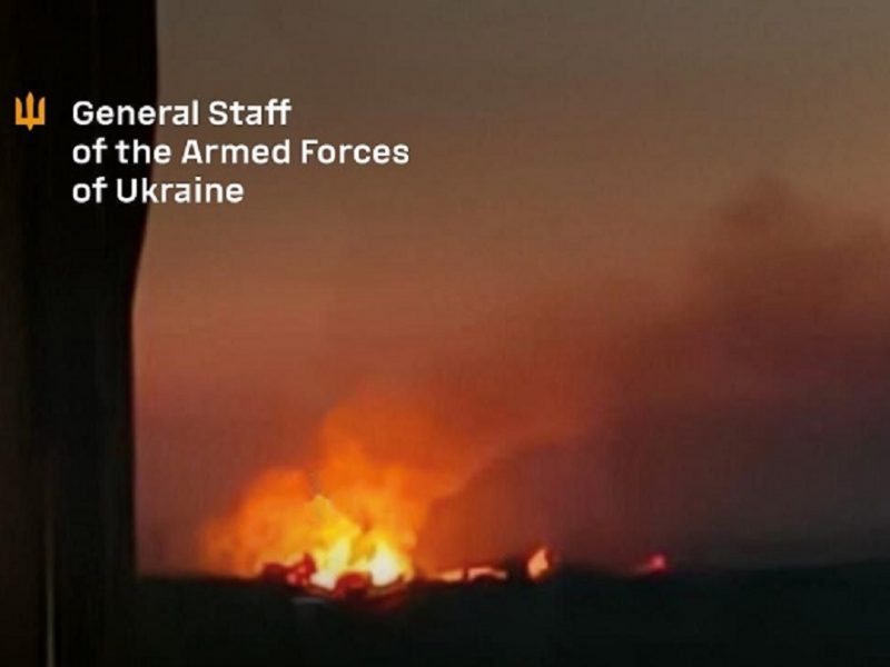 Украинские силы нанесли болезненный удар по аэродрому врага