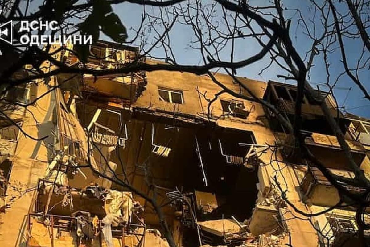 Дом на Молдаванке после прилета