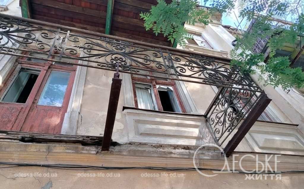 Одесский дом на Зеленого, 1: последствия обстрела