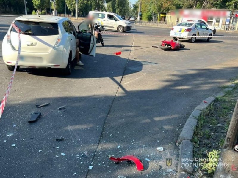 ДТП в Одессе унесло жизнь мотоциклиста