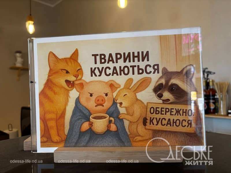 Hygge Pig Cafe в Одесі, правила