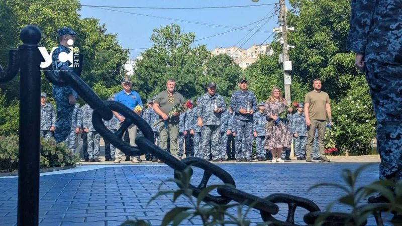 В Одессе почтили память погибших военных моряков