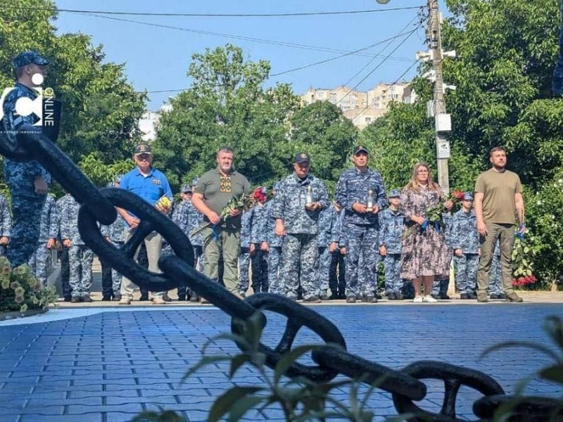 В Одессе почтили память погибших военных моряков