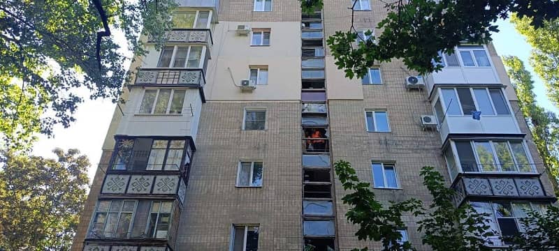 Наслідки атаки дронів у Хаджибейському районі Одеси