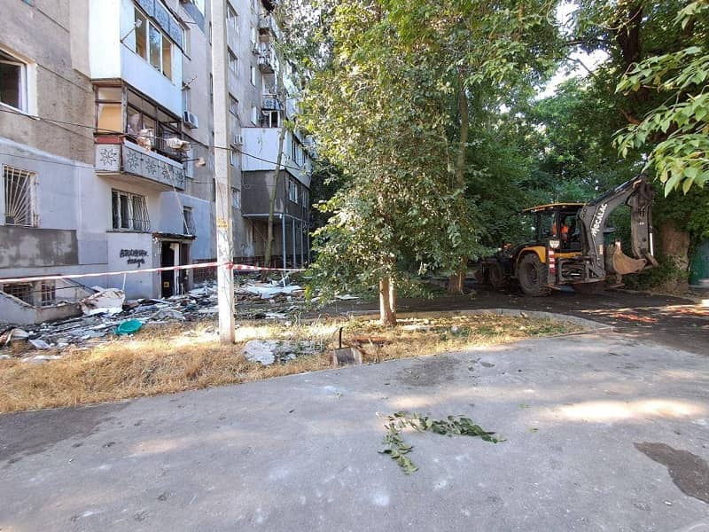 Атака на Одесу 19 липня, наслідки