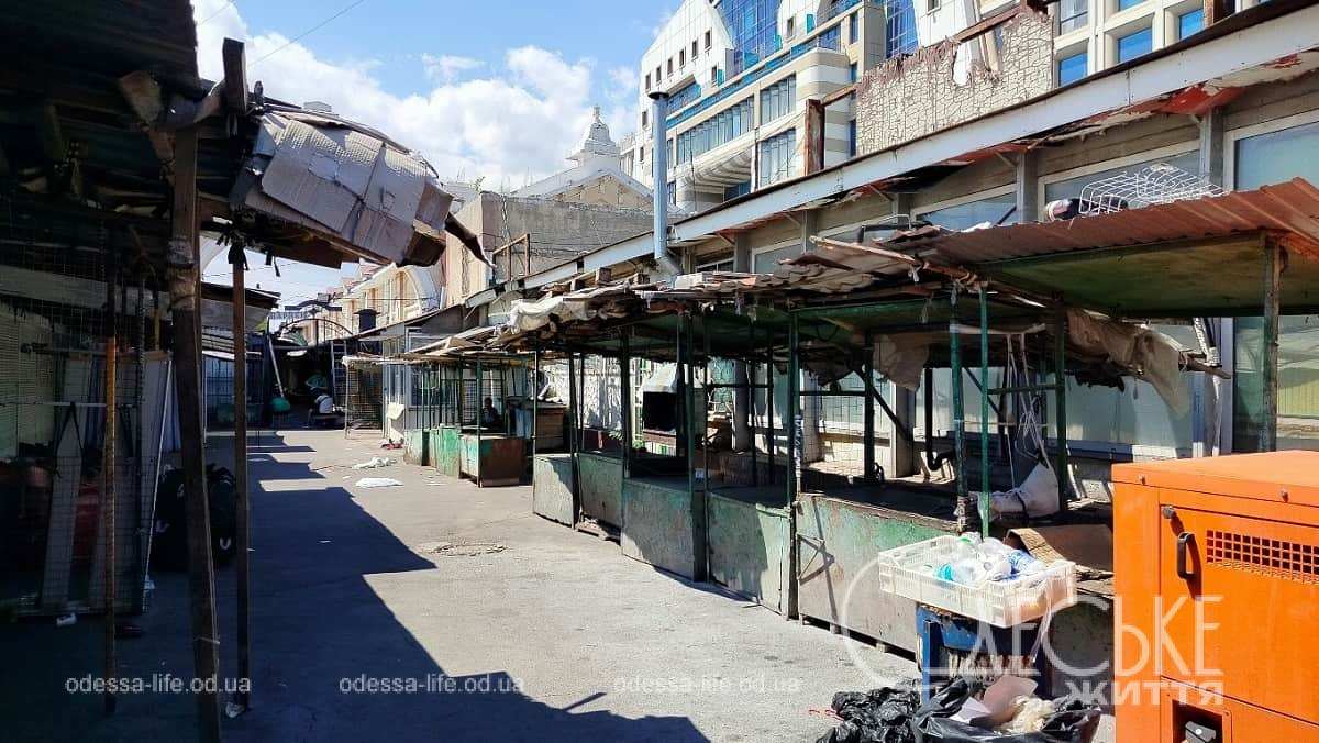 Одесский Привоз после обстрела, 24 июля 2025
