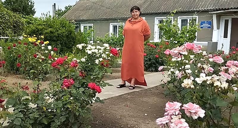 В розарии СЮН в Одесской области