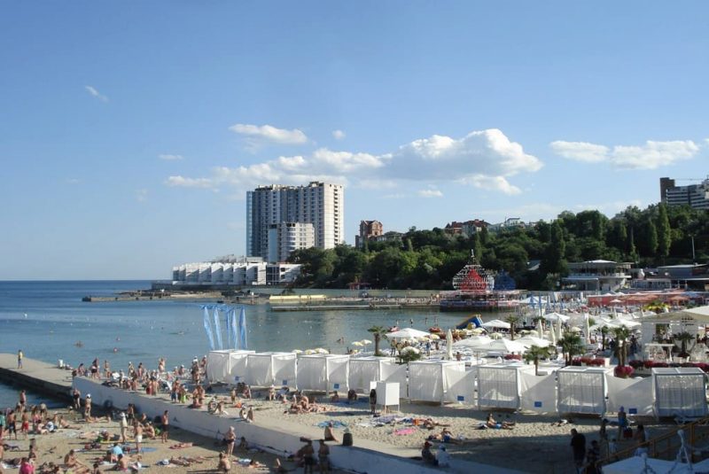 Аркадия, пляжи