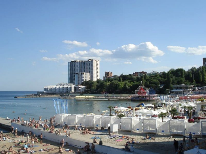 Аркадия, пляжи