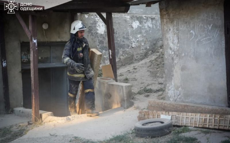 на Балківській обвалилося горище