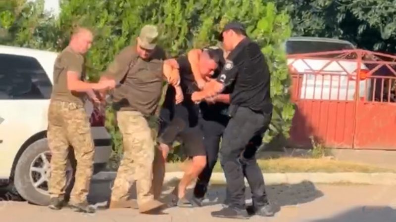 Инцидент в ТЦК в Одесской области