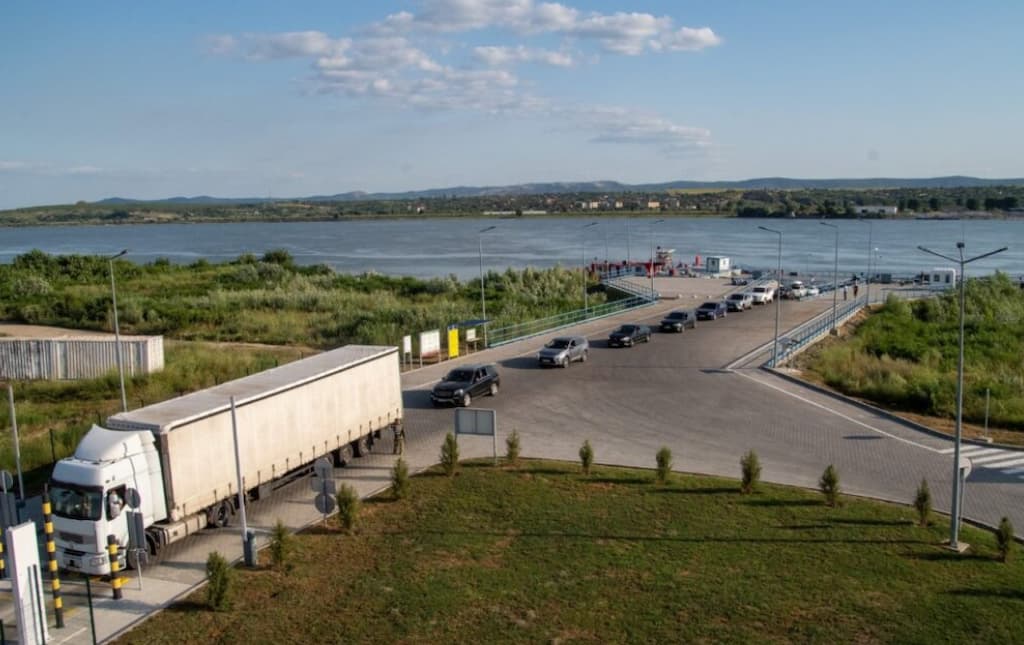 поромна переправа Орлівка-Ісачка