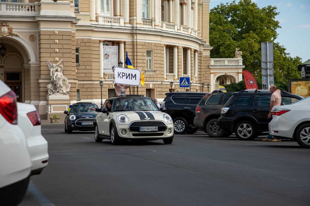 патриотичний автопробіг в Одесі