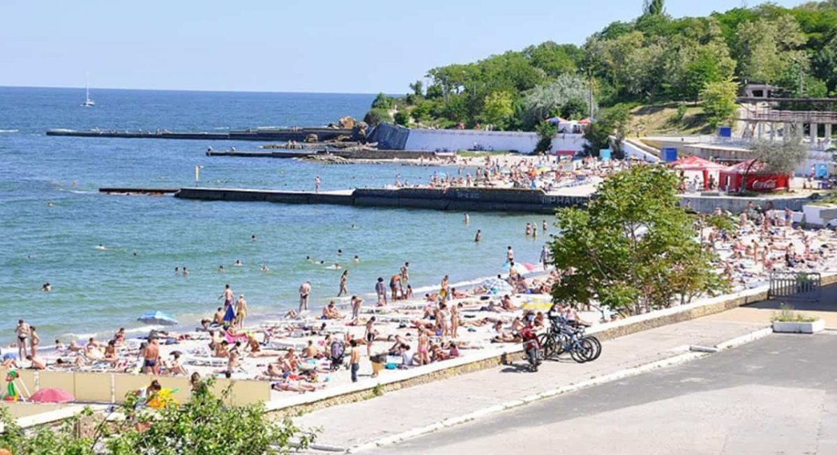 Пляж в Одессе