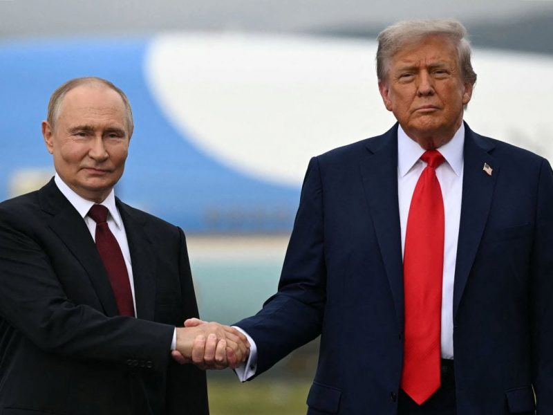 Путін та Трамп на Алясці