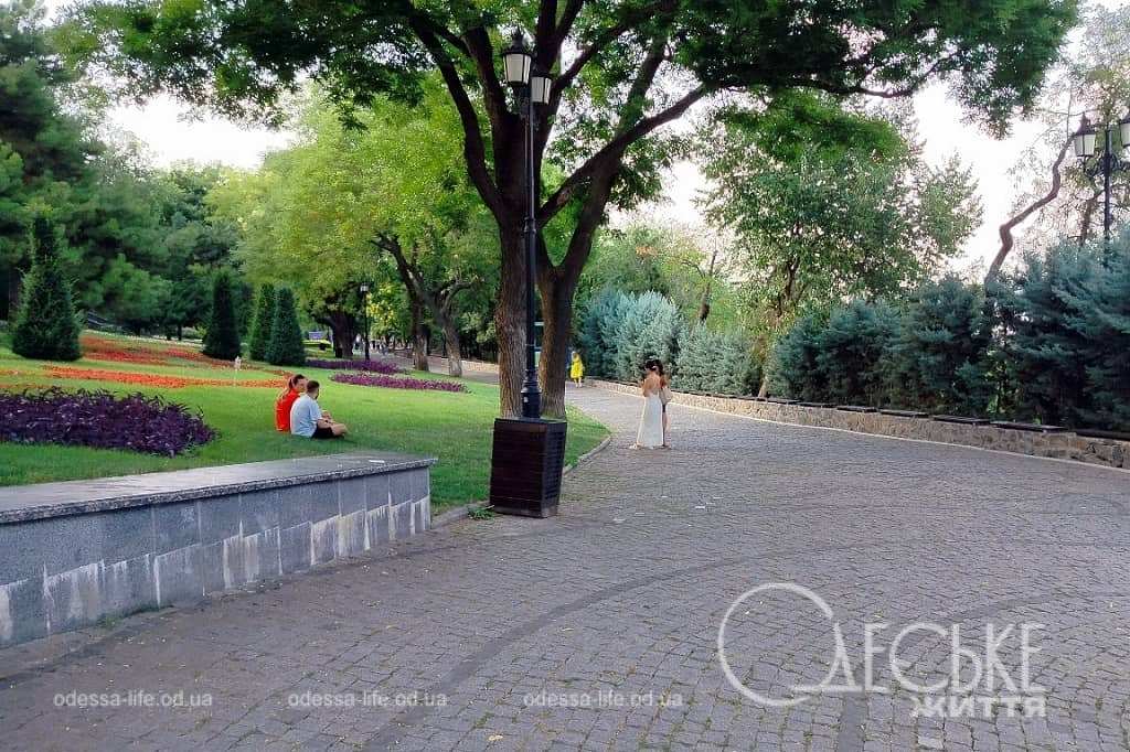 В одесском Стамбульском парке