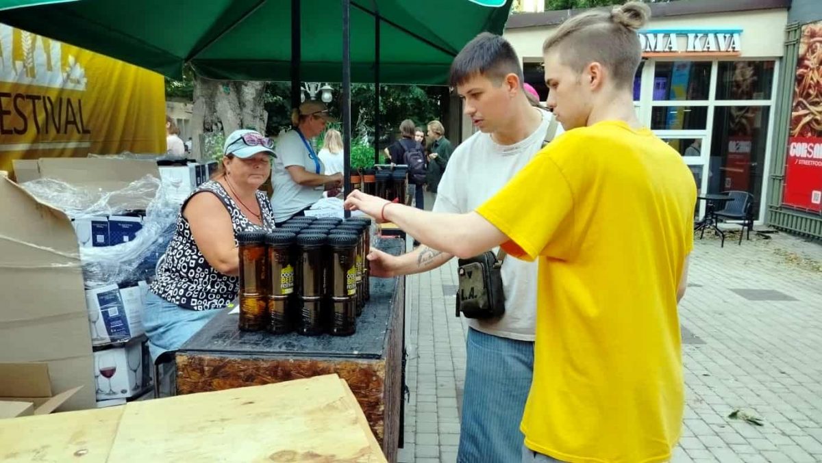 Ярмарок та фестиваль в центрі Одеси