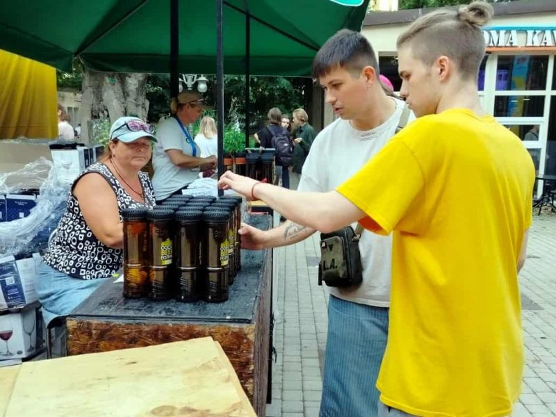 Ярмарок та фестиваль в центрі Одеси