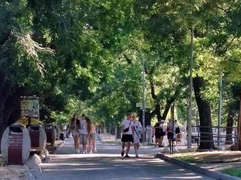 В парке Шевченко