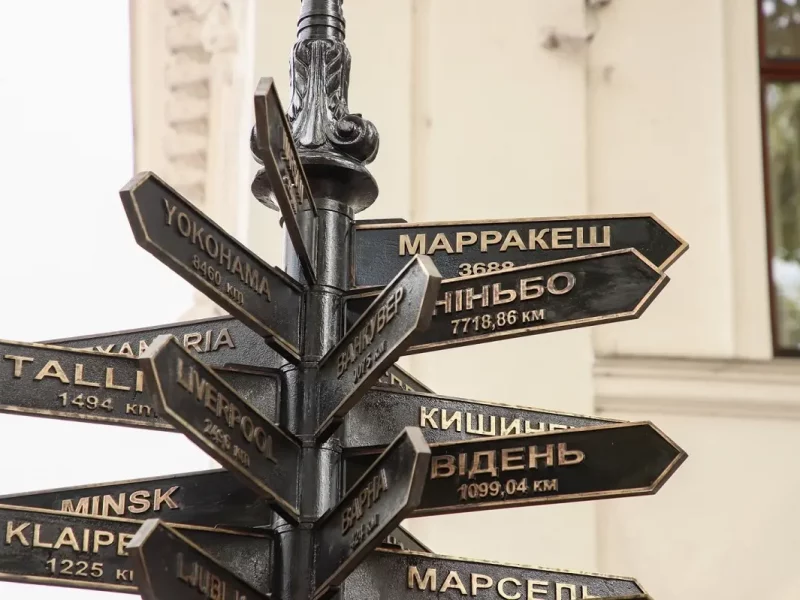 Указатель городов-побратимов Одессы
