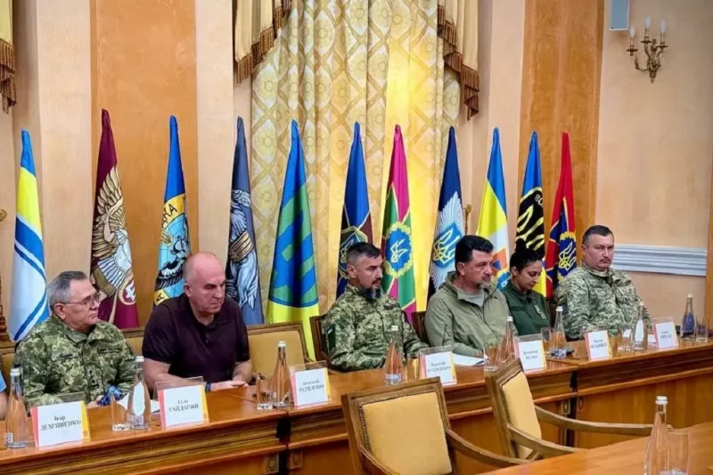 Военные на сессии Одесского горсовета