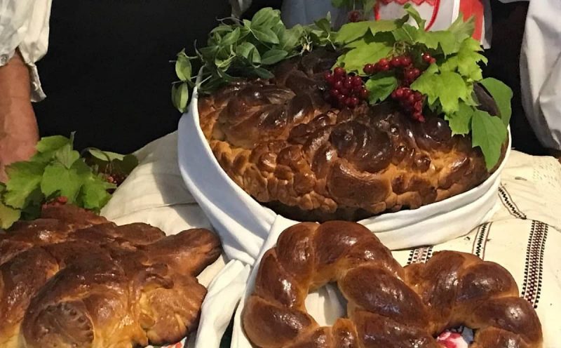 Як у селі Борсуки в музеї випікали коровай