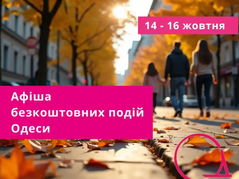 Афіша подій в Одесі