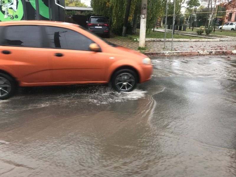 Балту заливает дождем