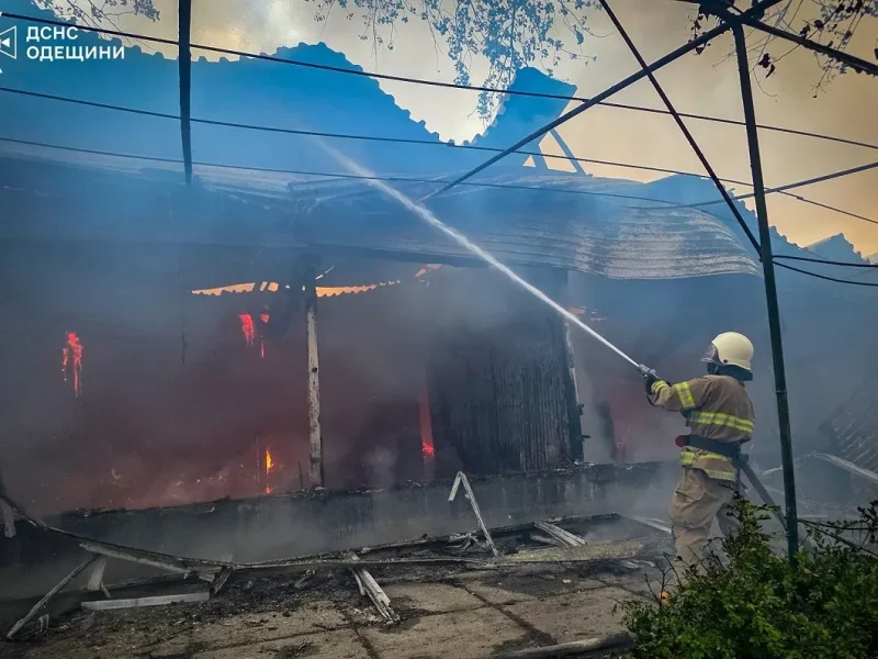Ночная атака дронов по Белгород-Днестровскому, Одесская область