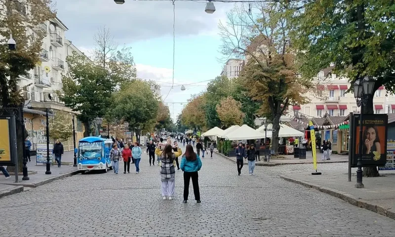 Осенняя Дерибасовская