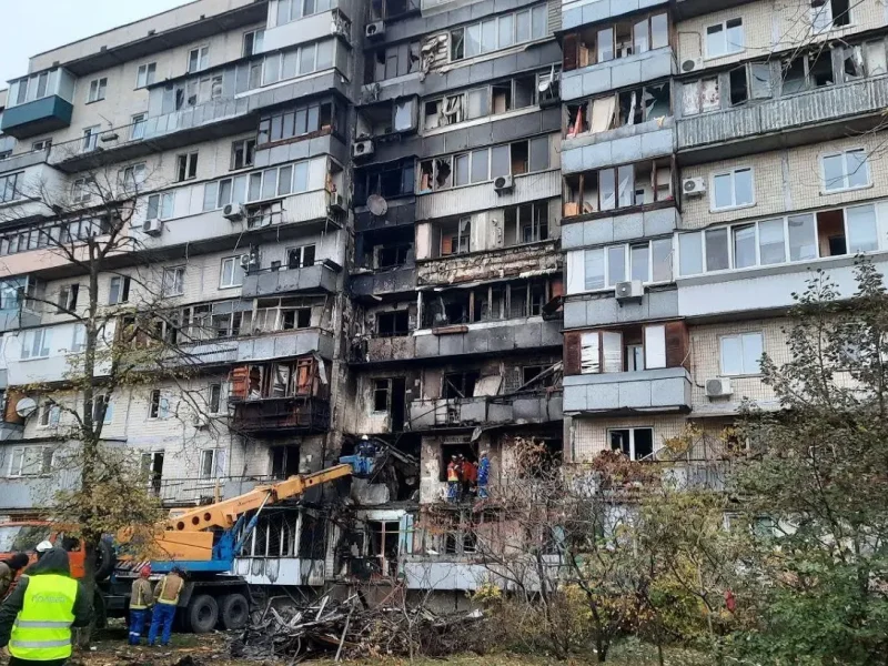 Последствия атаки на Киев 26 октября 2025