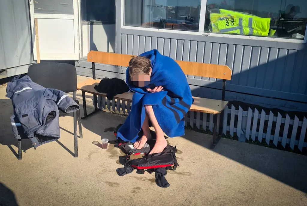 спасли в море