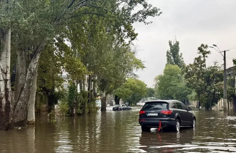 Стихийное бедствие в Одессе