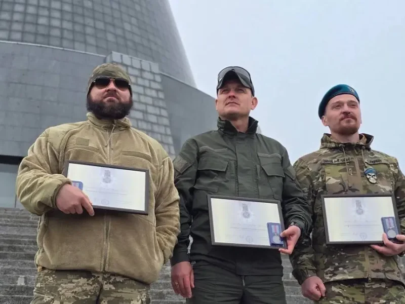 Одесские ветераны получили награды Президента «За оборону Украины»
