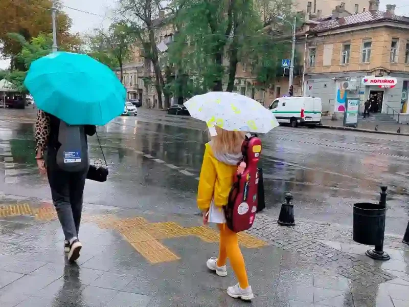 Одеса - дощ у жовтні